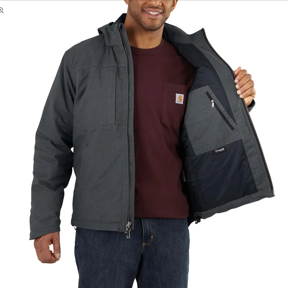 NEW Carhartt Full Swing Loose Fit Quick Duck Insulated Jacket 3 Warmest Rating M - Picture 3 of 13